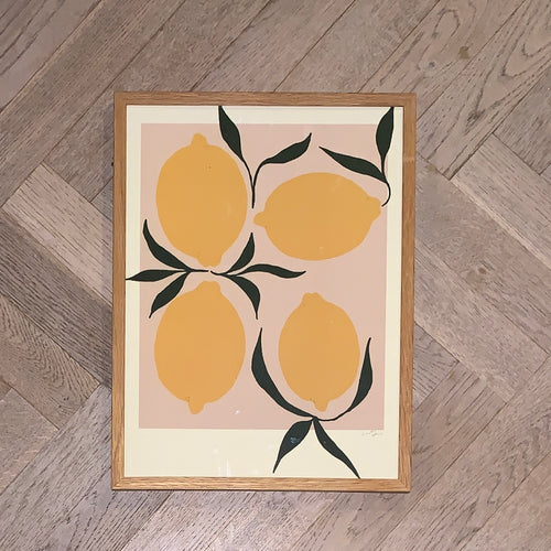 Anna Mörner - Lemon Sand (30x40)